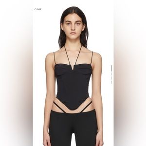 Miaou Aphex corset top
